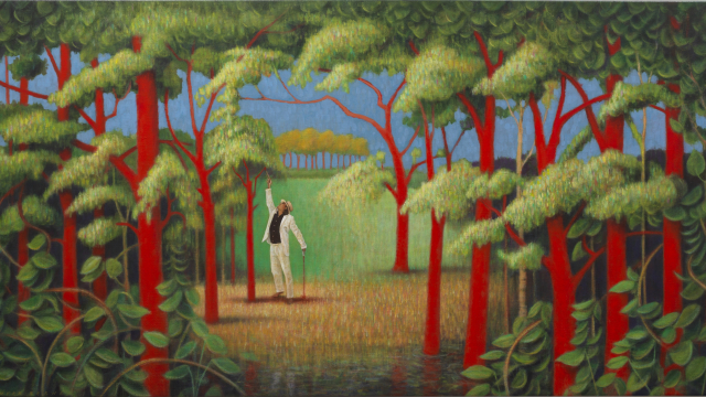 Foto van een schilderij van Wouter Berns