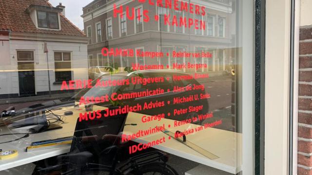 AERIE Auteurs Uitgevers naar Ondernemershuis Kampen